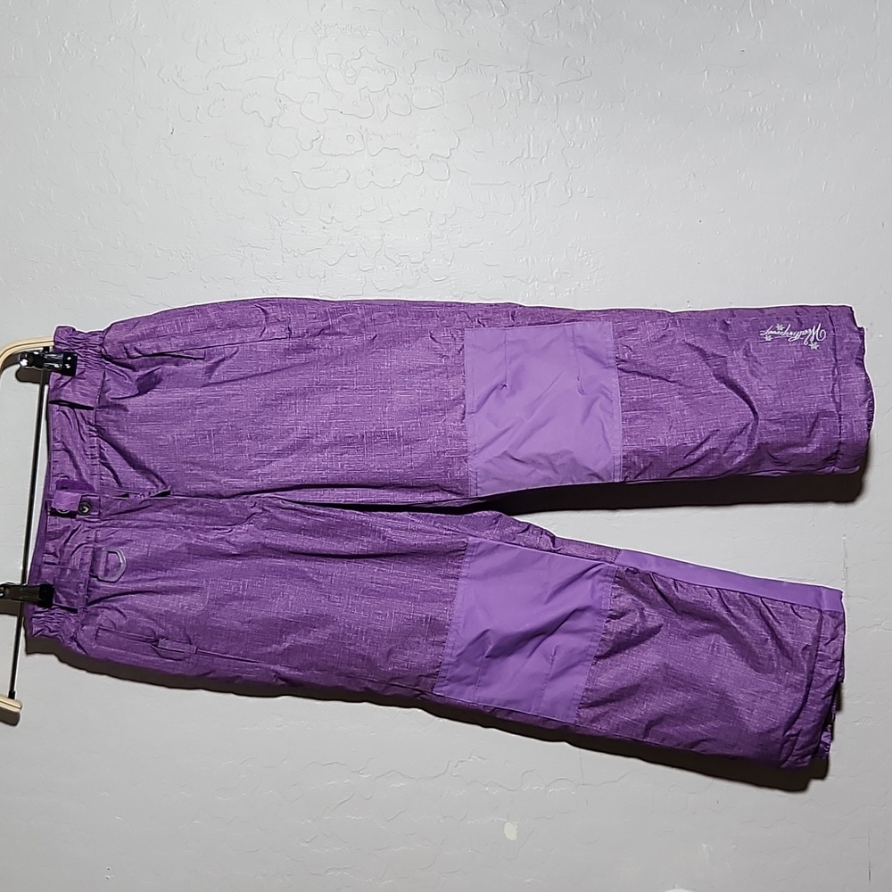 WEATHERPROOF 32 Degrees Purple Snow Ski Pants s 7/8